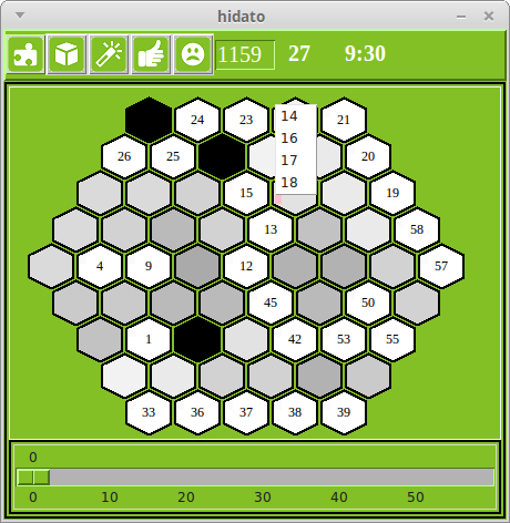 Hidato Example 3
